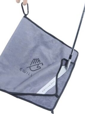 EWILLING 2-in-1 Wet & Dry Golf Towel